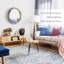 Miroir mural en bois 30,75 "