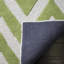 Nero Chevron Wool Hand Woven Area Rug-15827385