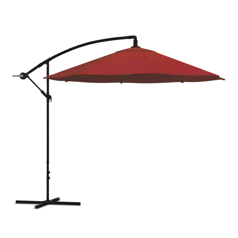 304.8cm Cantilever Parasol, Red