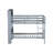 Twin Over Twin Bunk Bed with Shelves-1312131719
