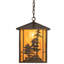 Luminaire suspendu carré 1 lumières Toomsboro
