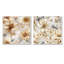 Kourou - Ensemble de 2 reproductions d'art sur toile florales-102579072-102579073