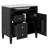 30'' Bathroom Vanity With Top Sink, Modern Bathroom Storage Cabinet With 2 Drawers And A Tip-Out Drawer, Single Sink Bathroom Vanity-639673456