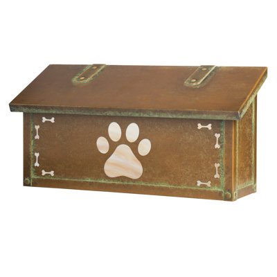 Boîte aux lettres murale Dog Paw