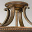 Pulaski Glass Semi Flush Mount