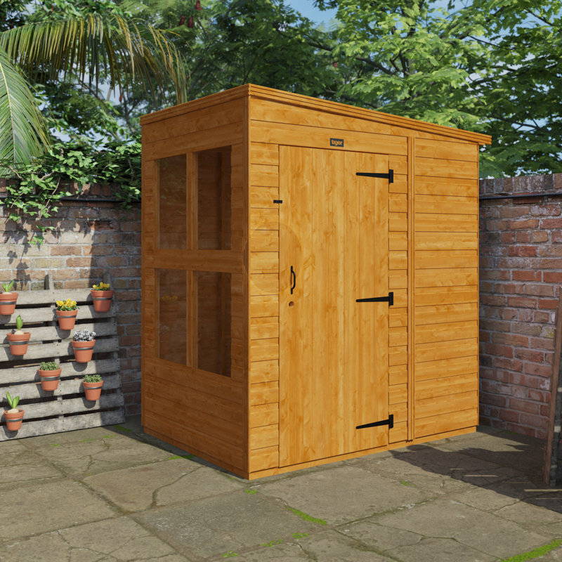TigerFlex® Modular Buildings 4x6w Pent Summerhouse