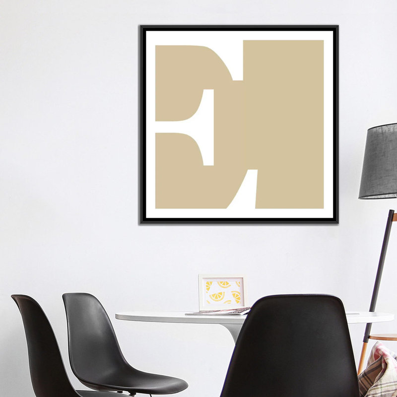 Art sur toile The Type, H 37 po x l 37 po x P 1,5 po