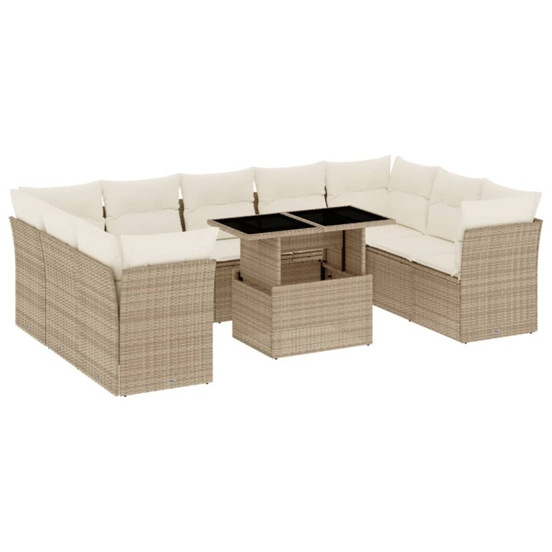 Ensemble de canapé de jardin Vidaxl