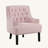  Bania 28" Modern & Contemporary Accent Chair - Chenille Accent Chair Elegant Button-Tufted Back, Dacron Wrapped Seat Cushion-1121311425