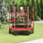Trampoline with Enclosure Net, Springless Design, Safety Pad and Frame
