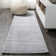Asaiah Solid Low-Pile Light Grey Rug