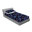 Violet, turquoise, gris anthracite, gris / floral