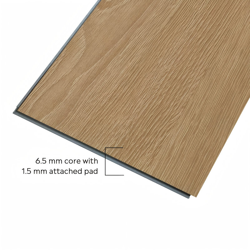 62" X 9"*8Mm Waterproof Rigid Core Luxury Vinyl Plank Flooring, White Nights