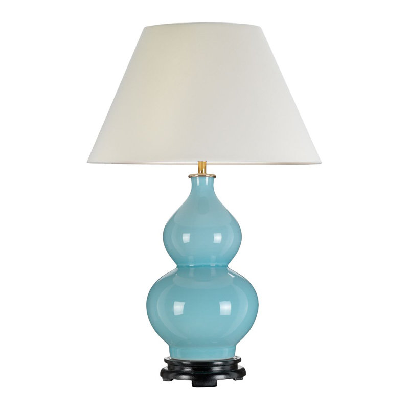 Eldredge Ceramic Table Lamp, Duck Egg Blue