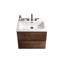 Grand meuble-lavabo flottant avec rangement pour salle de bain moderne