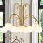 Spoffo 10-Light Modern Sputnik Ceiling Light Glass Bubble Chandelier-1478539955