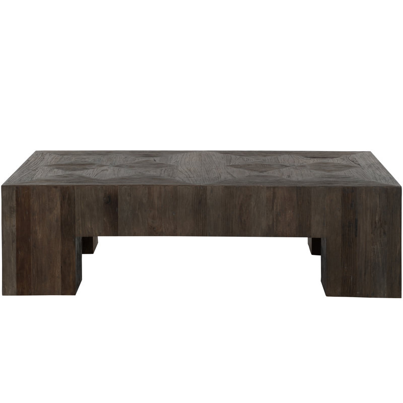 Robert Solid Wood 4 Legs Coffee Table