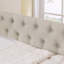 Lit de jour simple avec charge USB et lit extensible escamotable, avec bouton sur le dos et clou en cuivre sur les bras ondulés (81 po x 42 po x 30,75 po)-1418811313