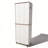 72'' Tall Farmouse Bookcase With Adjustable Shelves And Hidden Storage Cabinet