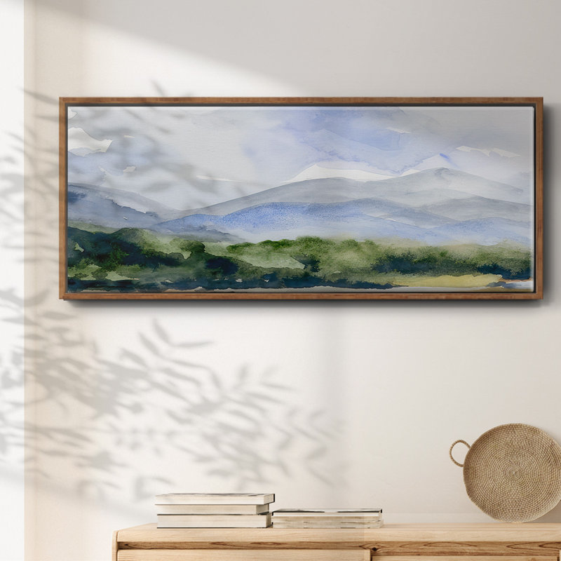 Blue Ridge II- Framed Canvas