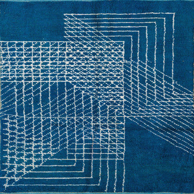 Tapis abstrait moderne 5210