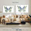 Brampt papillon en indigo-108124326