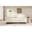 Canapé moderne avec causeuse 80,3 po et quatre coussins pour le salon, beige-1388235814