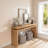 Console Table With Double Board Suspension Design-408296860