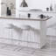 Nikhil Counter Stool with Metal Frame-75814731