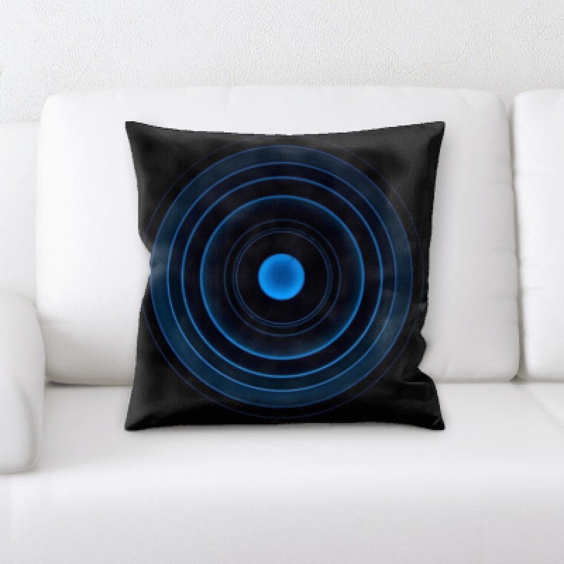 Microsuede Reversible Throw Pillow