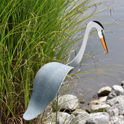 Great Blue Heron Dancing Bird Garden Stake
