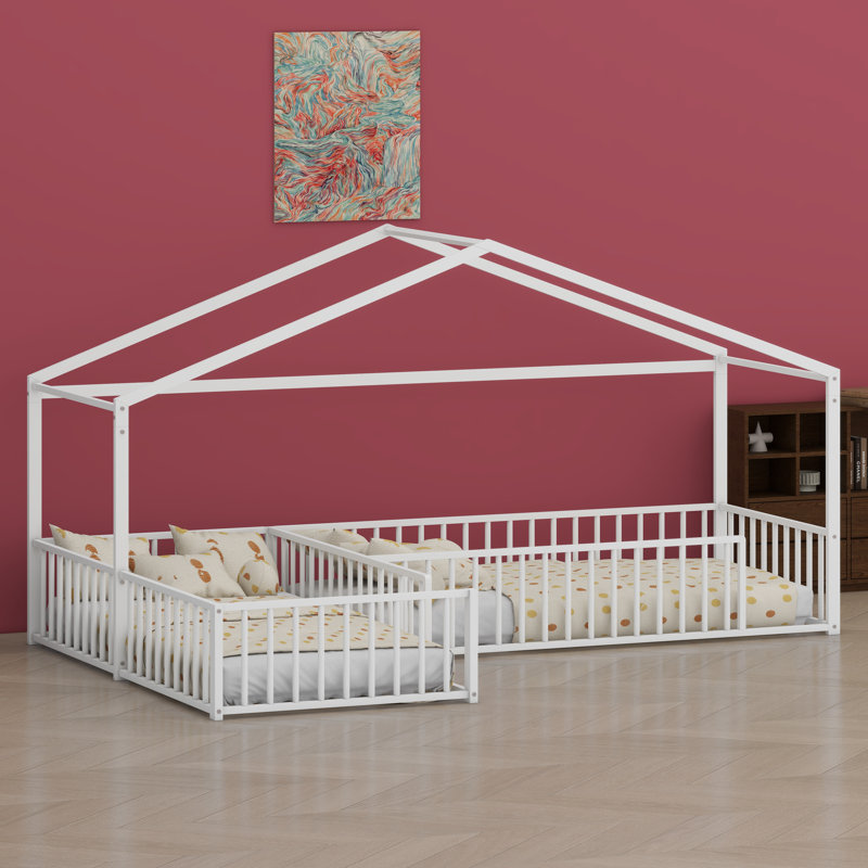 Lit d'angle Montessori, Blanc