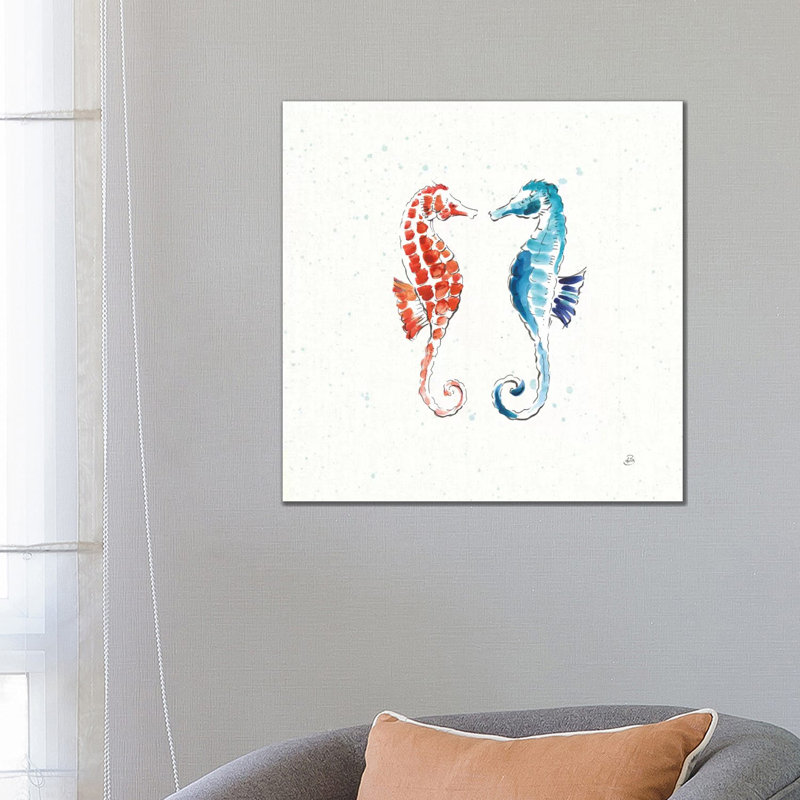 Maritime IX by Daphne Brissonnet - Wrapped Canvas Painting, 66.04 cm H x 66.04 cm W x 1.91 cm D