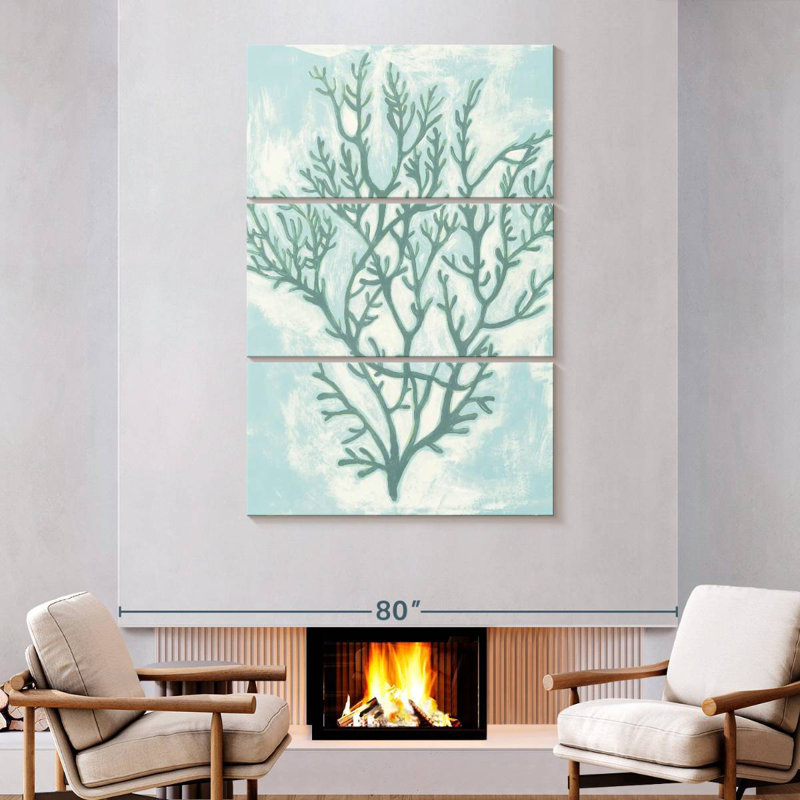 Brampt Living sarcelle I, H 74 po x l 48 po