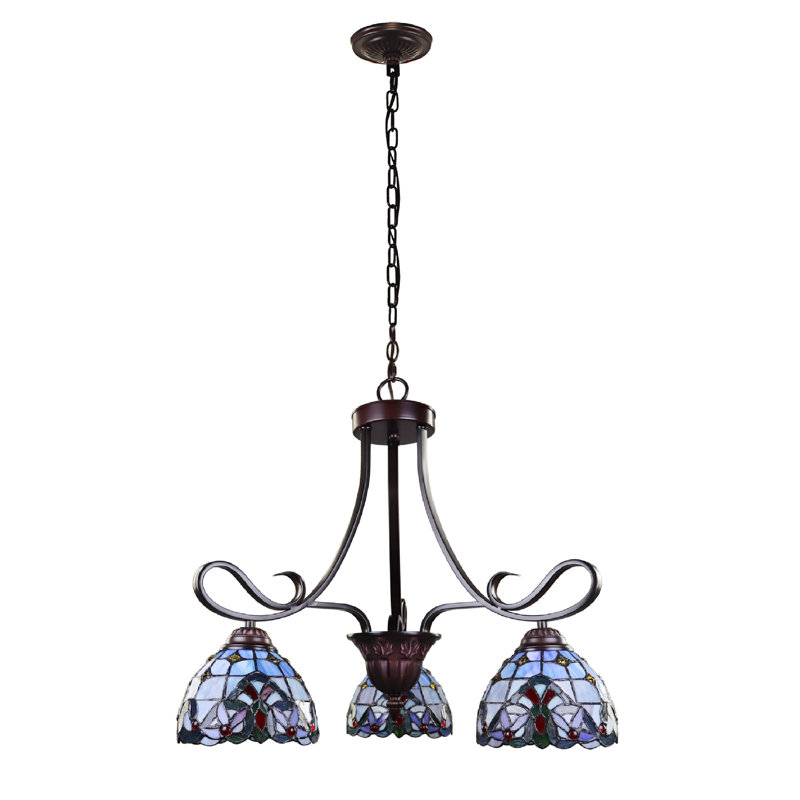Lustre classique à 3 lumières Bondi