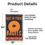 Enseigne en aluminium 18 po x 24 po Best In Town Bagels-119479812-119479813