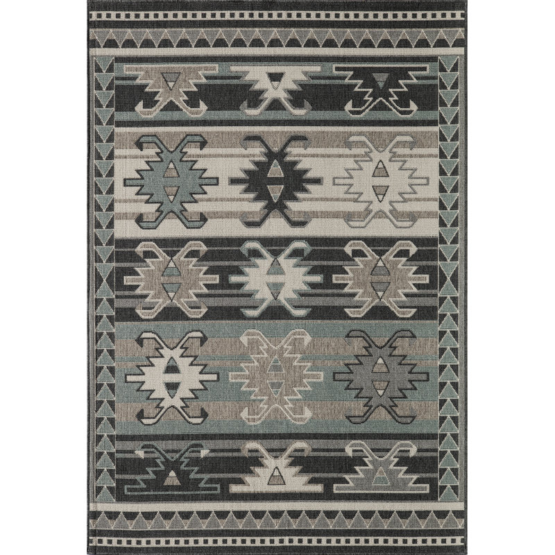Tapis Smethwick Southwestern, Rectangle 8 pi 6 po x 13 pi