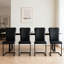 Modern Upholstered Velvet Armless Dining Chair-723248542-704867797
