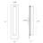 Tubo Slim LED Flush Mounted Sconce-27093403-27093405