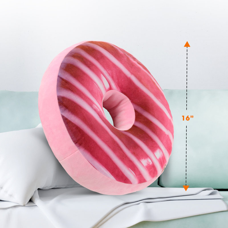Striped Reversible Throw Pillow