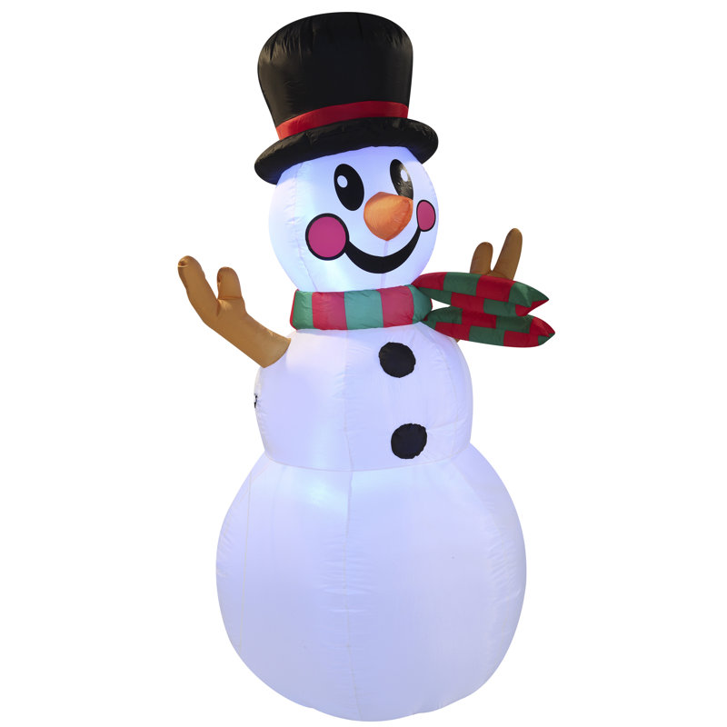 Bonhomme de neige de Noël gonflable
