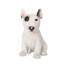 White Bull Terrier Decorative Puppy Figurine for Home & Garden Décor, Handpainted Polyresin Dog Statue, Realistic Design | Gift for Dog Lovers | Weather-Resistant Indoor/Outdoor Decor