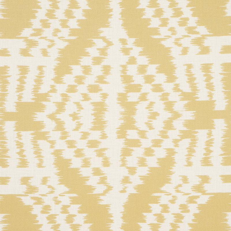 Asaka Ikat Fabric, Buttercup