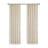 Room Darkening Metallic Printed Poly Velvet Rod Pocket/Back Tab Window Panel Pair, Enhancing Privacy And Style With Plush Texture-428797339-428797316