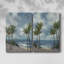 Coastal Palm Tree I - Toile tendue avec châssis de qualité supérieure - Prêt à être accroché-108969750