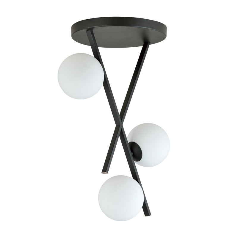 Adrial 3 - Light Unique/Statement Chandelier, White