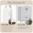 16" Bathroom Vanity with Sink and Cabinet for Bathroom, Freestanding-123104203
