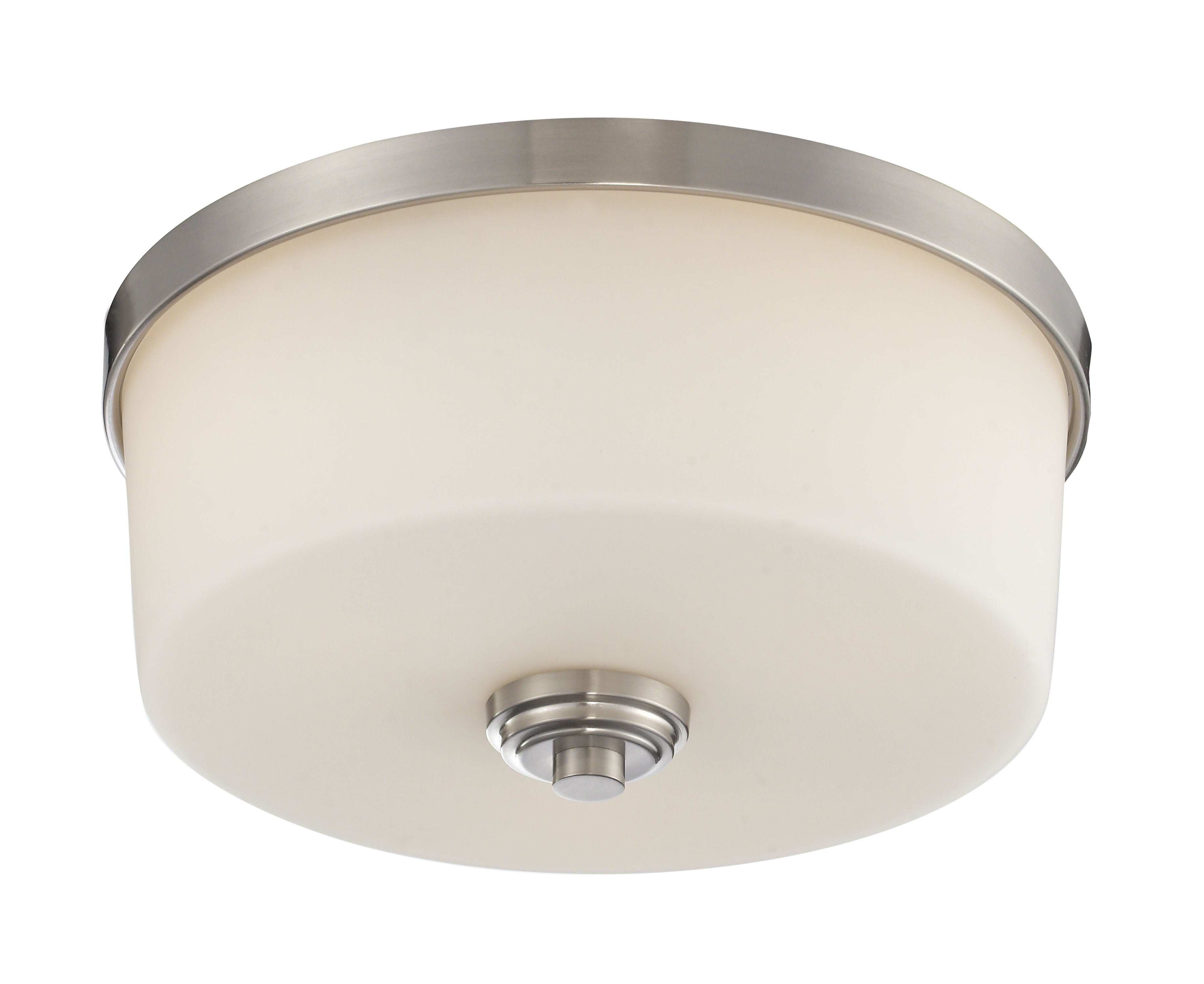 Lark Manor Amijan 3 - Light 13.875 Shaded Drum Flush Mount & Reviews   Wayfair