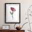 Watercolor Floral Contour II encadré mat - prêt à accrocher-515009059-515009069