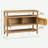 2 Door Storage Console Table